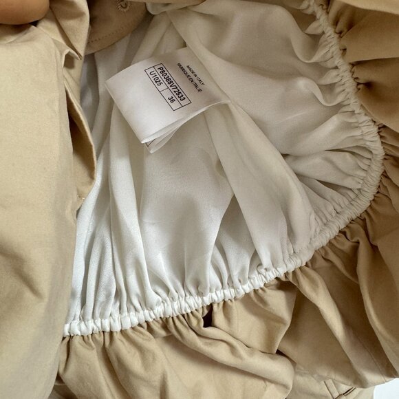 Chanel Light Beige Short Trench Coat - Picture 10 of 10